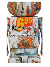 Load image into Gallery viewer, Bearbrick Andy Warhol x JEAN-MICHEL BASQUIAT 400%
