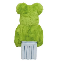 Load image into Gallery viewer, Bearbrick x Sesame Street Oscar the Grouch Costume 400%
