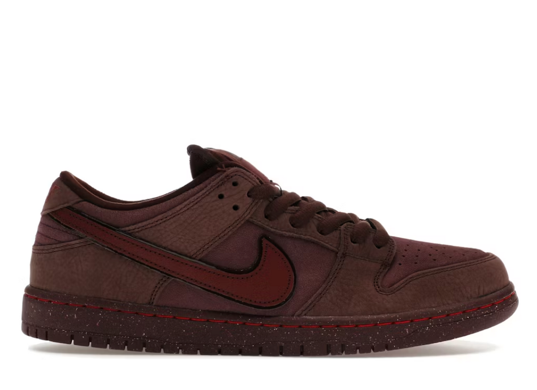 Nike SB Dunk Low City of Love Burgundy Crush