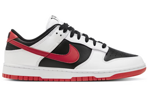 Nike Dunk Low Retro White Black University Red