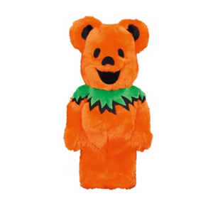 Bearbrick x Grateful Dead Dancing Bear Costume Ver. 400% Orange