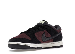 Nike Dunk Low SE Fleece Pack Burgundy Crush