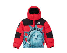 Load image into Gallery viewer, Supreme The North Face Statue of Liberty Baltoro Jacket Red
