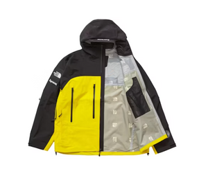 Supreme The North Face Taped Seam Shell Jacket Yellow