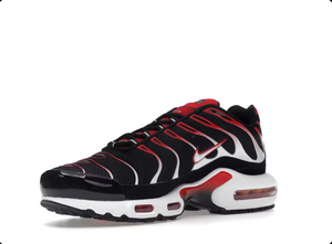 Nike Air Max Plus Black White University Red