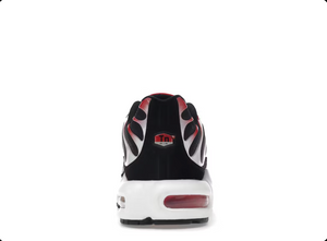 Nike Air Max Plus Black White University Red