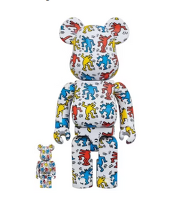 Bearbrick Keith Haring #9 100% & 400% Set