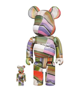 Bearbrick Benjamin Grant (Overview) Lisse 100% & 400% Set