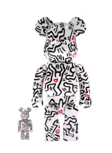 Bearbrick Keith Haring #8 100% & 400% Set