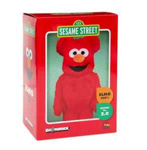 Bearbrick x Sesame Street Elmo Costume Ver. 2 400%