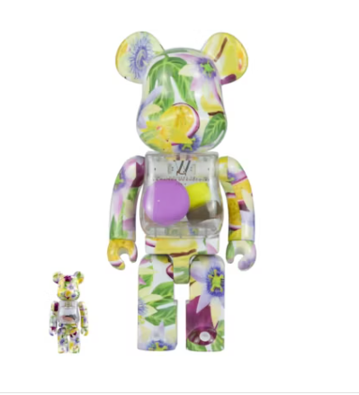 Bearbrick x La Maison du Chocolate 100% & 400% Set Passion Fruits