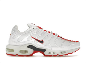 Nike Air Max Plus White University Red