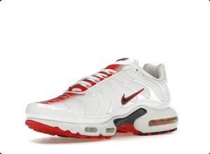 Nike Air Max Plus White University Red