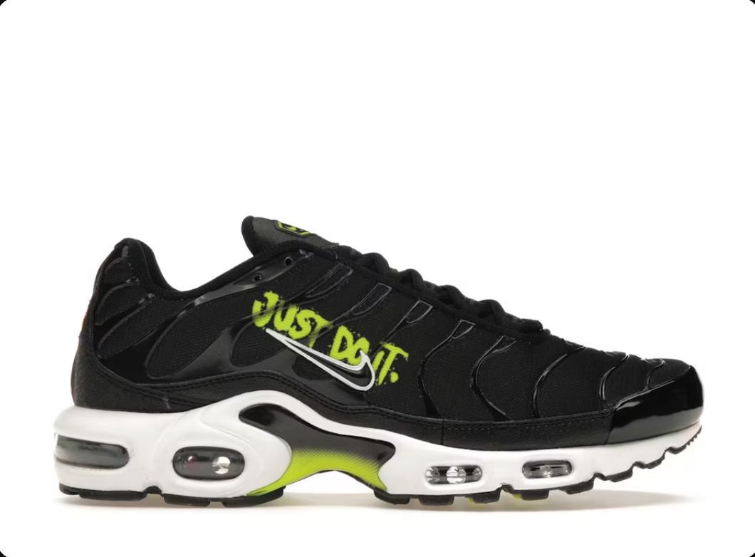 Nike Air Max Plus Black Volt Just Do It