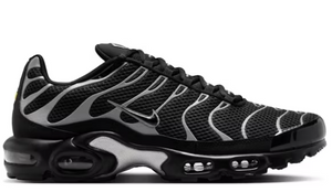 Nike Air Max Plus Premium Black Reflective Silver