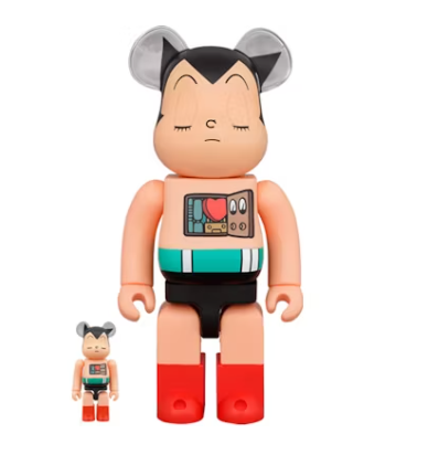 Bearbrick Astro Boy Sleeping Ver. 100% & 400% Set