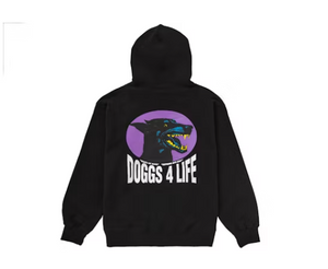 Supreme Doggs Hooded Sweatshirt Black