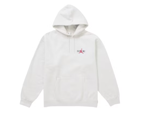 Supreme Jordan Hooded Sweatshirt (FW24) Ash Grey