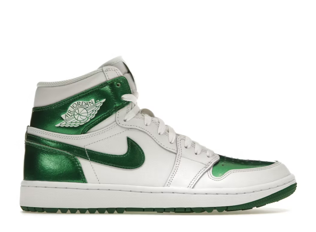 Jordan 1 Retro High Golf Metallic Green