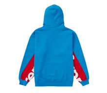 Load image into Gallery viewer, Supreme Cropped Panels Hooded Sweatshirt Bright Blue
