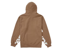 Load image into Gallery viewer, Supreme Cropped Panels Hooded Sweatshirt Light Brown
