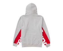 Load image into Gallery viewer, Supreme Cropped Panels Hooded Sweatshirt Grey
