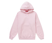 Load image into Gallery viewer, Supreme Satin Appliqué Hooded Sweatshirt (FW23) Light Pink
