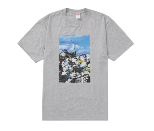 Supreme Trash Tee Heather Grey