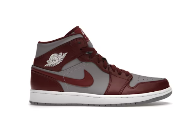 Jordan 1 Mid Cherrywood Red