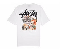 Load image into Gallery viewer, Stussy Kittens Tee White
