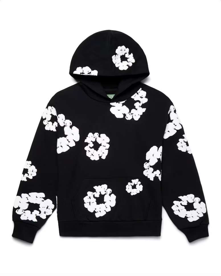 Denim Tears The Cotton Wreath Sweatshirt Black