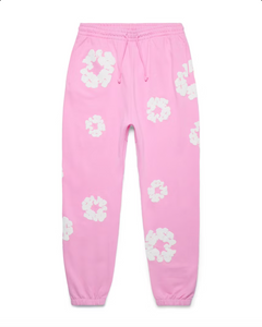 Denim Tears The Cotton Wreath Sweatpants Pink