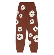 Load image into Gallery viewer, Denim Tears The Cotton Wreath Sweatpants Brown
