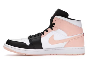 Jordan 1 Mid Arctic Orange Black Toe