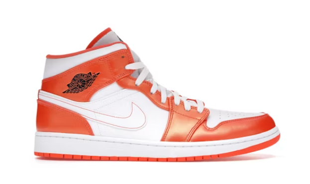 Jordan 1 Mid Metallic Orange