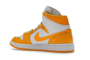 Jordan 1 Mid White University Gold