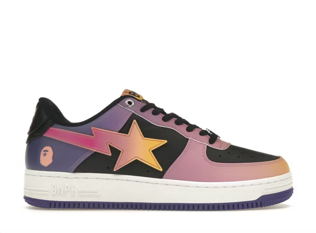 A Bathing Ape Bape Sta Purple Gradation