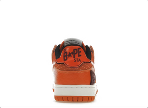 A Bathing Ape Bape SK8 Sta Orange Brown