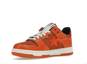 A Bathing Ape Bape SK8 Sta Orange Brown