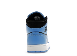 Jordan 1 Mid University Blue Black