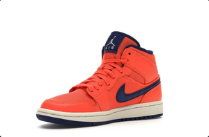 Jordan 1 Mid Turf Orange Blue Void