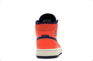 Jordan 1 Mid Turf Orange Blue Void