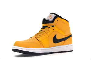 Jordan 1 Mid University Gold Black