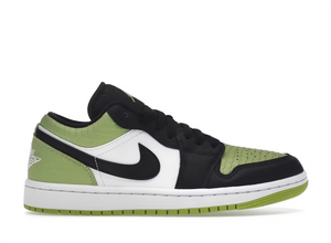 Jordan 1 Low Snakeskin Vivid Green