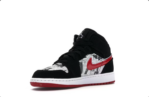 Jordan 1 Mid Newspaper Air Times (GS)