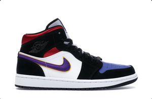 Jordan 1 Mid Lakers Top 3