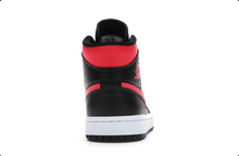 Load image into Gallery viewer, Jordan 1 Mid Black Siren Red
