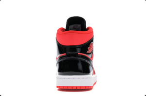 Jordan 1 Mid Hot Punch Black