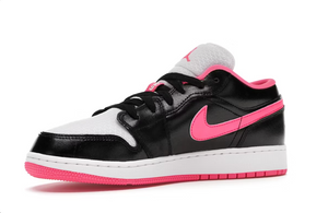 Jordan 1 Low Black White Hyper Pink