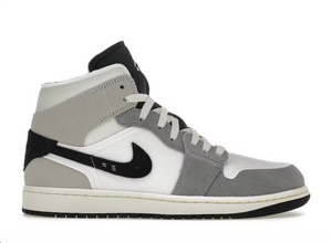 Jordan 1 Mid SE Craft White Cement Grey Black